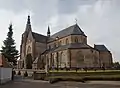 Iglesia (basílica) de la Cátedra de San Pedro en Antioquía, iniciada a finales del siglo XV en estilo tardogótico y reconstruida la nave en el siglo XIX.