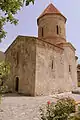 Iglesia en el pueblo de Kish en Sheki, Azerbaiyán
