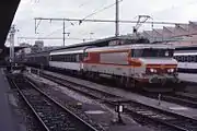 Tren EuroCity a Francia, 1987.