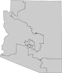 5.º distrito ubicada en Arizona