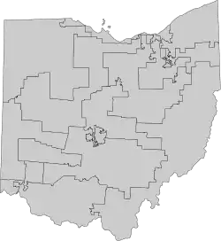 4.º distrito ubicada en Ohio