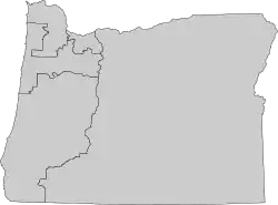 1.º distrito ubicada en Oregón