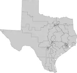 6.º distrito ubicada en Texas
