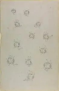 Mariposas para ilustrar El sutil arte de hacer enemigos (c. 1890)