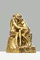 El beso, versión en bronce, Museo Soumaya Plaza Carso