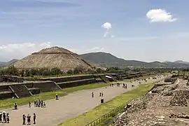 Zona arqueológica de Teotihuacán.