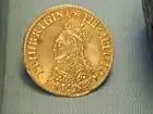 Media libra de oro de 1560–61.