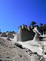 Paisaje Lunar, entorno geológico moldeado por fenómenos erosivos emplazado en la Corona Forestal