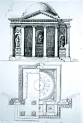 Temple du Repos, Parc de Ménars (1765)