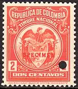 Colombia: 2 centavos (1916)