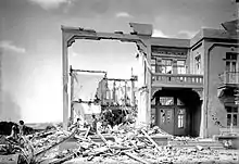 El Hotel Palacio de Invierno, destruido en Jericó