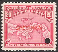 Panamá: 20 centésimos (1930)