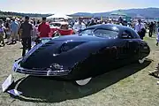 Vista lateral, en el Pebble Beach Concours d'Elegance de 2007