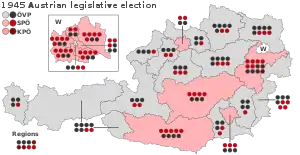 Elecciones legislativas de Austria de 1945