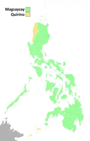 Elecciones presidenciales de Filipinas de 1953