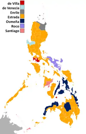 Elecciones presidenciales de Filipinas de 1998