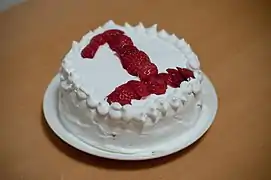 Pastel de primer cumpleaños