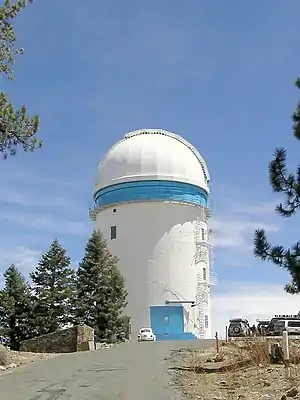 Telescopio del Observatorio de San Pedro Mártir, Baja California.