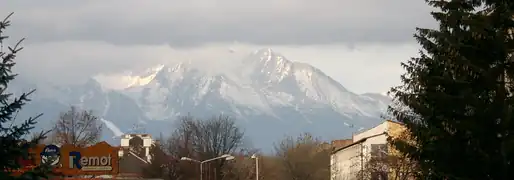 Altos Tatras desde Poprad