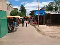 Mercado o feria de pulgas en Itatí.