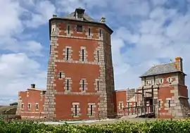 La torre Vauban construida en Camaret para proteger la rada de Brest.