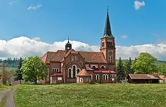 Iglesia de Santiago Apóstol en Ścinawka Dolna