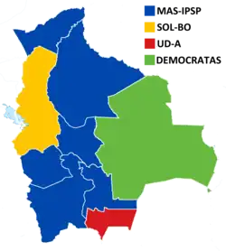 Elecciones subnacionales de Bolivia de 2015