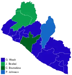 Elecciones generales de Liberia de 2017