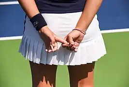 Falda de tenis