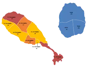 Elecciones generales de San Cristóbal y Nieves de 2020