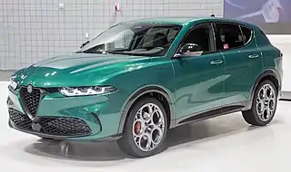 Tonale Speciale en verde Montreal, en el Salón del Automóvil de Nueva York de 2022