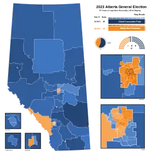 Elecciones provinciales de Alberta de 2023