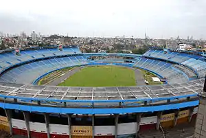 Antiguo estadio sede de la Copa América 1989, demolido en agosto de 2010.