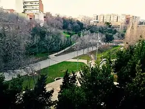 Vista parcial del parque.