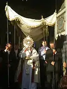 Procesión del Corpus Christi, patrón de Javalí Viejo.