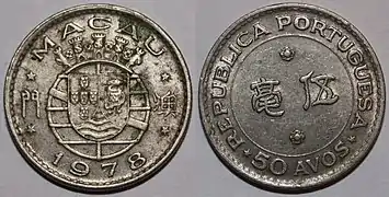 Moneda de 50 Avos
