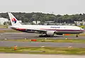 Boeing 777-200ER de Malaysia Airlines