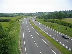 A303 cerca de Bourton (Dorset).