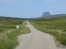 Inselberg Suilven, Escocia