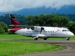 Avión de TACA.