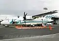 ATR 42-500 de Aeromar (XA-TPR) en el Aeropuerto Internacional de la Ciudad de México.