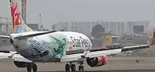 Boeing 737-300 de Star Perú aterrizando en Lima