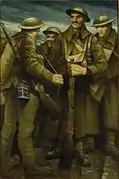 Grupo de soldados (1917), Museo Imperial de la Guerra, Londres