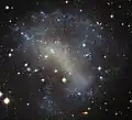 IC 4710 se encuentra a unos 25 millones de años luz en la constelación del sur de Pavo.
