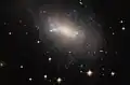 NGC 2337 es una galaxia irregular que se encuentra a una distancia de 25 millones de años luz en la  constelación del lince.