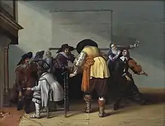 Una alegre compañía (1630), Museo de Bellas Artes de Budapest