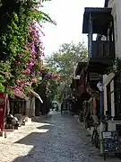 Kaş, casas tradicionales