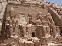 Speos de Ramsés II en Abu Simbel