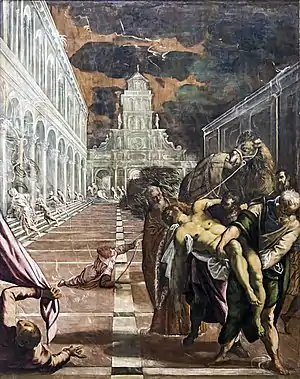 Traslación del cuerpo de San Marcos, de Tintoretto, 1562-1566.