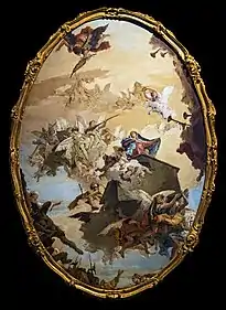 'El milagro de la Santa Casa de Loreto, de Gianbattista Tiepolo, 1743